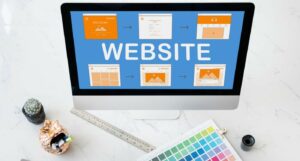Criação de sites monitor com escrita website